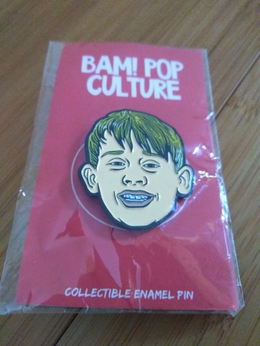Home Alone Kevin McCallister Bam Box Exclusive Fan Art Enamel Pin