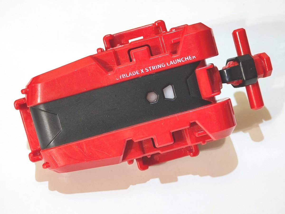 AutheBeyblade X String Launcher Red Ver. (from BX-23 Starter