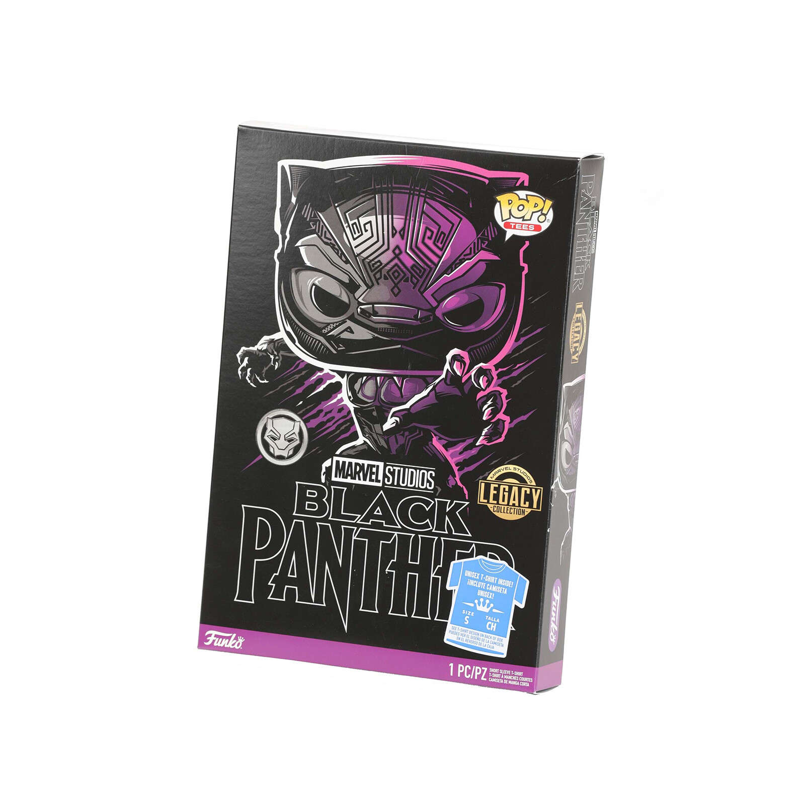 Футболки Funko Marvel в штучной упаковке футболка Black Panther для взрослых НОВАЯ В НАЛИЧИИ 4990₽