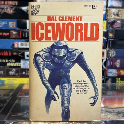 Iceworld by Hal Clement 1973 Lancer 2nd Print Paperback Book Classic Hard Sci-Fi
