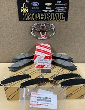 2007-2018 LEXUS ES350 GENUINE FRONT TCMC BRAKE PADS WITH SHIM KIT 04465AZ316