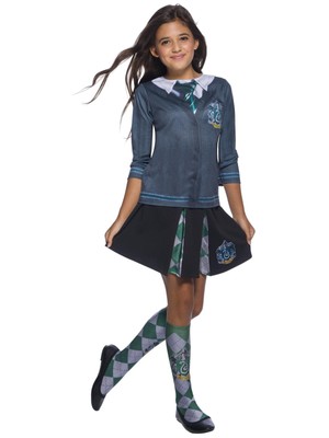 Magischer Hogwarts House Crest Slytherin Rock Einheitsgröße für Kinder