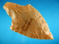 Fine Authentic Kentucky Carter Cave Flint Adena Point ex: Schumacher Arrowheads