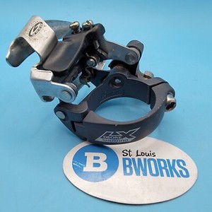 Shimano Deore LX FD-M570 Front Derailleur Top Pull 34.9mm Clamp 9x3sp Triple j21