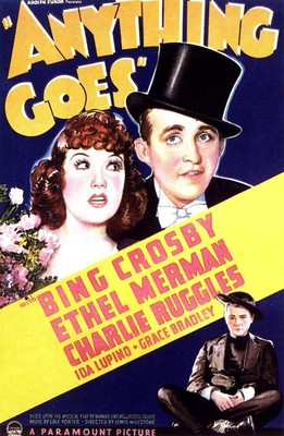 Anything Goes (1936)_0 Film Filmplakat Leinwand ikonisches Design