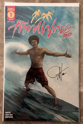 THIRD WAVE  99 #1 COVER A FIRST PRINT SIGNED BY JAMES HAICK COA SCOUT COMICS NM