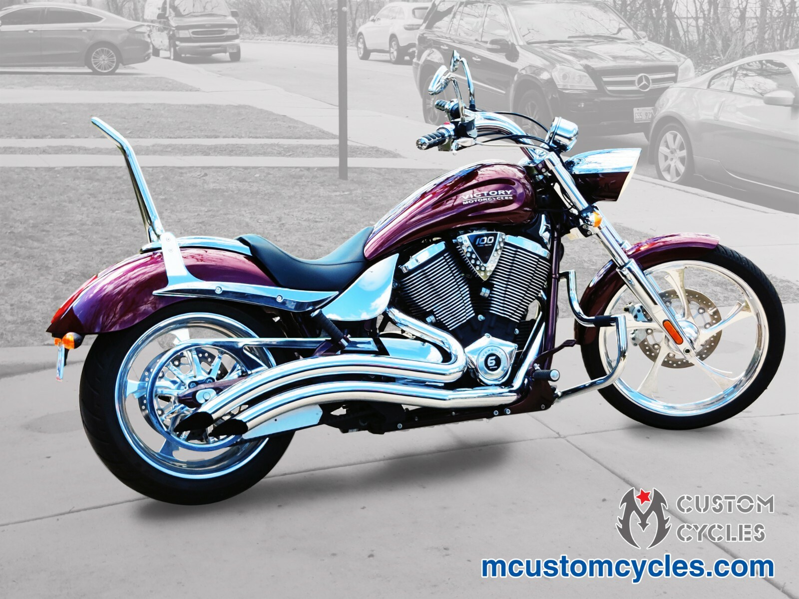 18" (46cm) Victory Jackpot Sissy Bar Passenger Backrest eBay