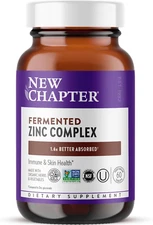 Zinc Supplement, Fermented Zinc Complex, ONE Daily for Immune Support + Skin ...