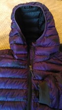 New Kathmandu Women's Boxy Down Winter Hoodie Jacket 10-12
