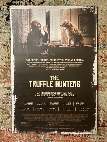 THE TRUFFLE HUNTERS 27x40 Rare SS Original One Sheet Movie Poster.