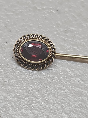 Vintage 14K YELLOW GOLD HAT Pin, Antique. Make Offer Estate Find. - Picture 3 of 5