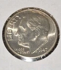 1947-D Roosevelt Dime Uncirculated 90% Silver Denver Mint