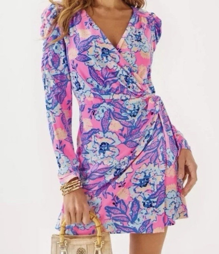 Lilly Pulitzer Jemma Sleeved Romper Dress Multi Totally Koalafied Size 2 NEW NWT