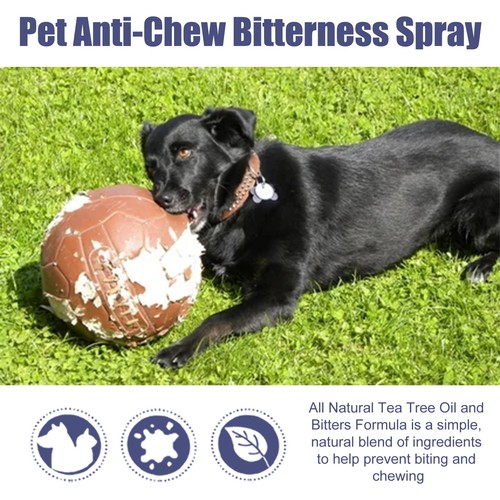 Bitter Spray for Pet Stop Chewing Behavior Corrector Training Aid for Dog & Cat - Picture 4 of 6