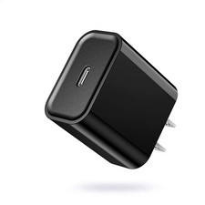 USB-C 20W Charging Block Charger Adapter for Beats Earbuds, Solo Black