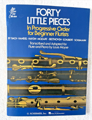 Hal Leonard Forty Little Pieces in Progressive Order for Beginner Flutists