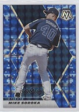 2021 Panini Mosaic Blue Camo Mosaic Prizm Michael Soroka Mike Soroka #149 10ba