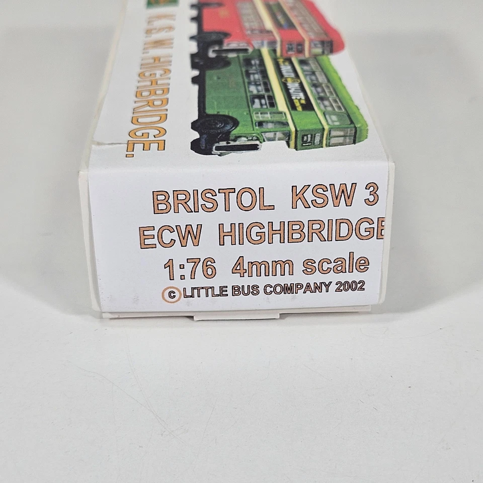 Little Bus Company Bristol KSW Highbridge Kit No KSW 3 Resin Body & Etc Included - image 4 of 4