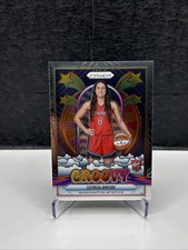 Georgia Amoore 2025 WNBA Panini Prizm Groovy RC No.3 Insert Washington Mystics