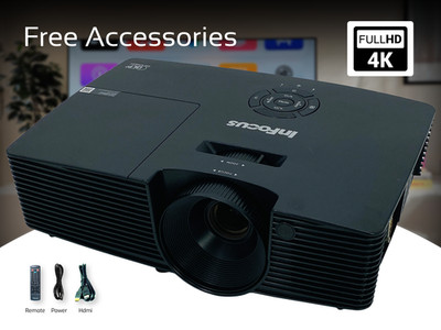 Eco-Friendly 4K 3LCD Projector Lamp Life Up to 10,000h 3500 ANSI Compact Design 