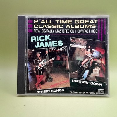 RICK JAMES - Street Songs / Throwin' Down - CD