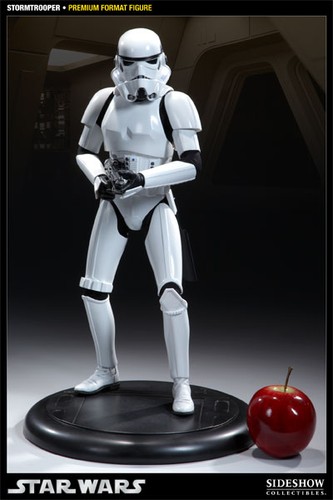 Star Wars Stormtrooper 1/4 Scale Premium Format Sideshow 20" Statue [BIB] - Picture 2 of 7