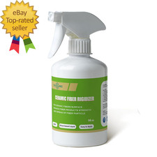 Refractory Rigidizer for Ceramic Fiber Blankets - 16 Ounces 2300 F High Temperat