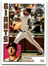 2019 Topps #84R-SD Steven Duggar 1984 Topps Baseball Rookies