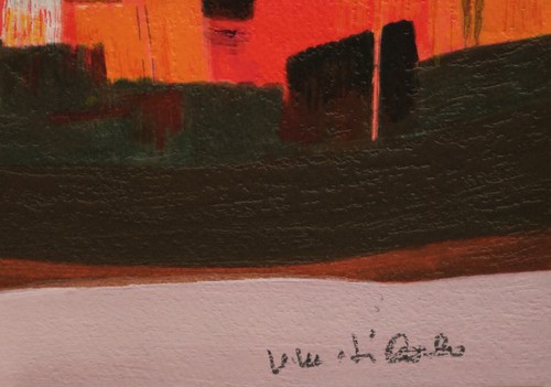 VITTORIO M. DI CARLO - signierter und zertifizierter Siebdruck 35 x 50 cm - kein Feld - Bild 3 von 3