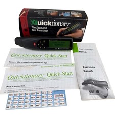 Seiko Instruments SII Quicktionary English To French Translator Scan To See