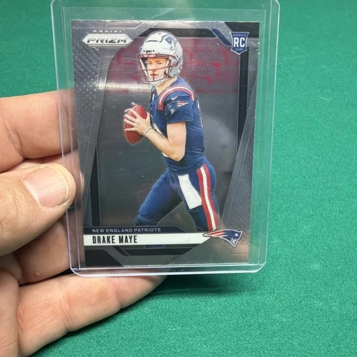 Drake Maye 2024 Panini Prizm RC Rookie #329 Patriots (B)