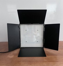 Limelite Mosaic 12" X 12" Daylight LED Panel by Bowers with Hinged Barn Doors