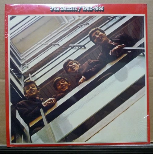 BEATLES 1962-1966 UK Press 2-LP 1978 Apple Records PCSPR 717 Red Vinyl SEALED
