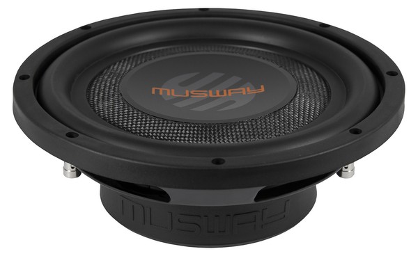 Musway MWS1022 10“ 250Mm Flat Subwoofer Flach Teller Bass 600Watt-image