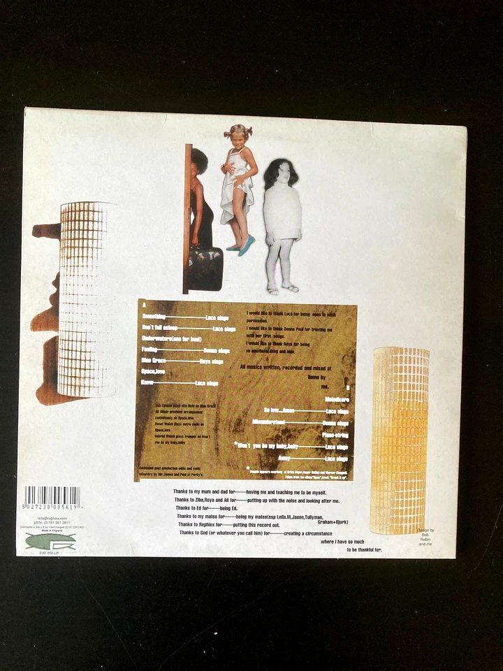 Leila Original Vinyl 'Like Weather' (1998) LP + 7" EP Rephlex Records NEAR MINT - Image 2 of 3