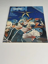 Pro Game Day Magazine Cowboys Vs Colts December 6, 1981