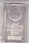 5 oz Silver Bar .999 Fine - Morgan
