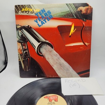 Alvin Lee & Ten Years Later Lp Rocket Fuel On Rso Record Album VG