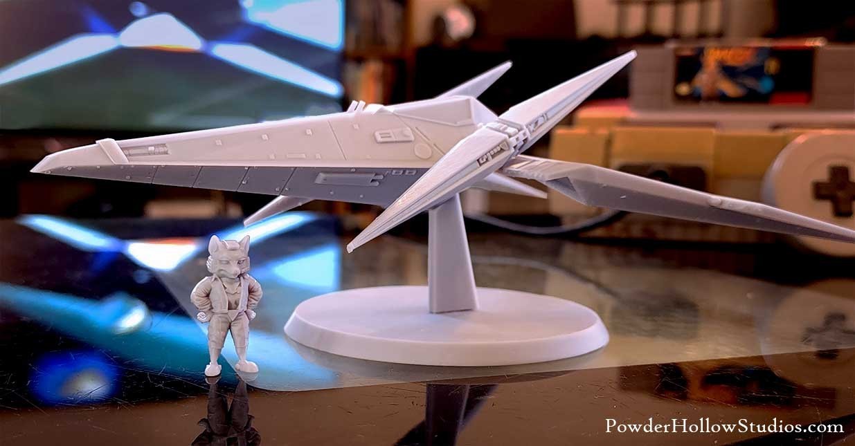 Kit Modelo Promocional Airwing - ¡Incluye Space Fox!