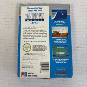 California Games - Nintendo Entertainment System Videospiel NES Originalverpackt
