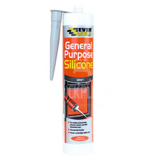 General Purpose Silicone C3 Cartridge 280ml Sealant Clear White Brown Black Grey