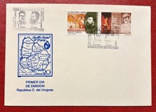URUGUAY * 100 YEARS OPERA TOSCA / 125 YEARS OPERA CARMEN - FDC