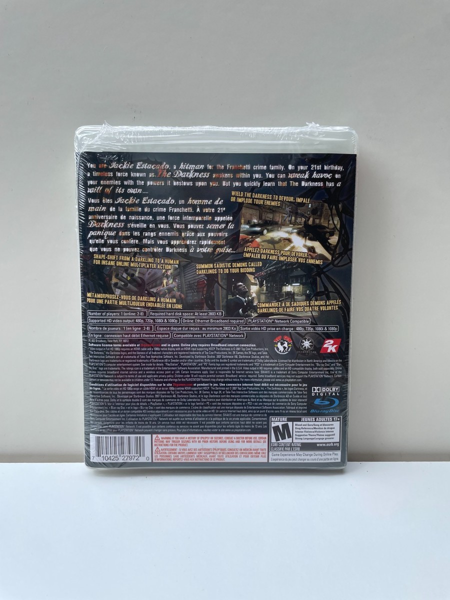 The Darkness (Sony PlayStation 3, 2007) for sale online | eBay