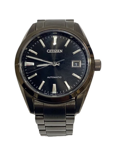 Citizen Collection 9011-A5K5W01 Date Acier Inoxydable Noir Automatique Montre - Photo 1 sur 6