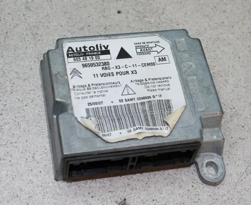 Steuergerät Airbag Airbagsteuergerät 9659532380 Citroen C5 RE Break Bj.08