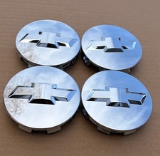 4pc 2007-2013 Chevrolet 3.25 Chrome Center Caps For 18 20 22 Wheels9596403 4pc 2007-2013 Chevrolet 3.25 Chrome Center Caps For 18 20 22 Wheels9596403