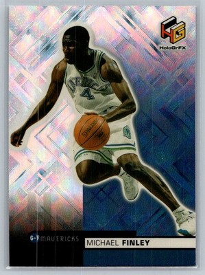1999-00 Upper Deck HoloGrFX Basketball #11 Michael Finley - VG - Mavericks