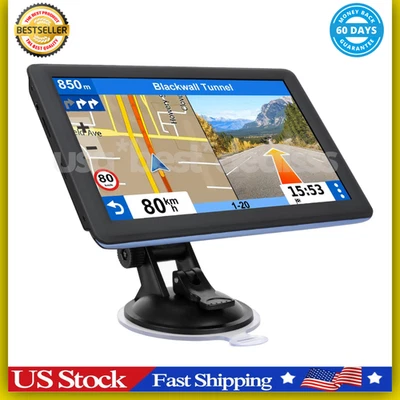 BRANDED Garmin Car Truck GPS Navigation 7 Inch Touch Screen 2025 Maps Spoken Direction