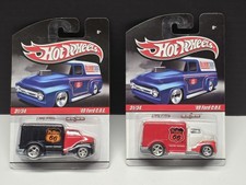 Hot Wheels Slick Rides Phillips 66 49 Ford Coe 3134 Real Riders Both Variants Hot Wheels Slick Rides Phillips 66 49 Ford Coe 3134 Real Riders Both Variants