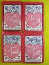 I Love Lucy TV Series Trading Cards 1991 [4] FOUR FACTORY SEALED Packs NEW NOS 